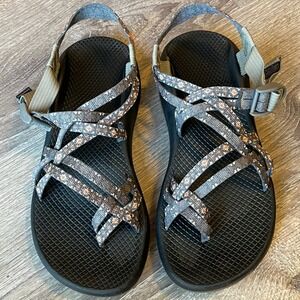 Chaco ZX/2 Classic Creed Golden Hiking Sandals Womens 10 UK 8‎ EU 41